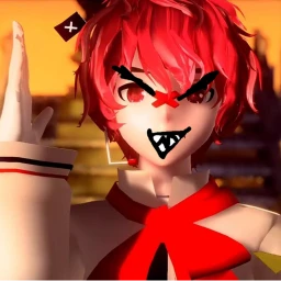 escape evil red guy from vocaloid obby icon