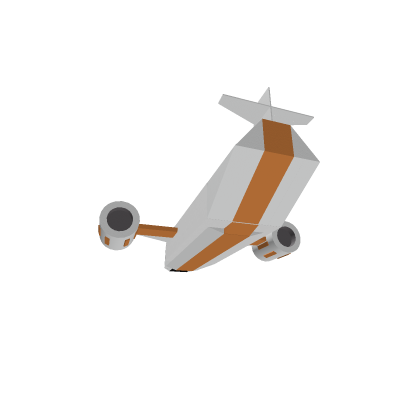 Plane Crazy Jet Miniature