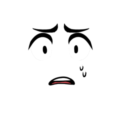 Shocked face-1 Roblox decal