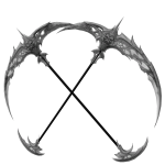 Grims Unholy Dual White Scythe