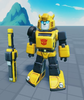 Robot Bumble Yell Player Chaser NPC R15 preview 2