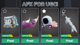 [Bezpłatny UGC 💖] AFK dla UGC