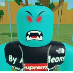 escape a cyan drippy monster