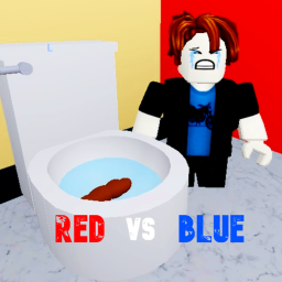 Skibidi toilet RED vs BLUE!