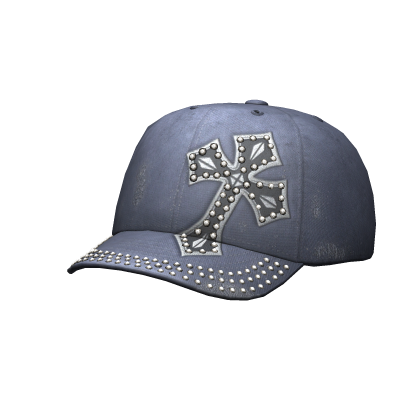 ✟ Rhinestone Cross Cap Roblox item
