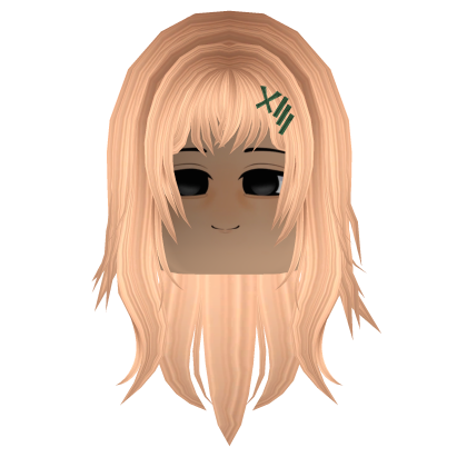 Blonde Messy Hair Bored Emo Girl Roblox item