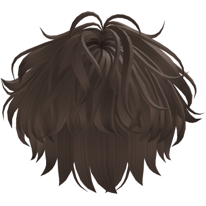 Messy Cool Boy Hairstyle (Brown) Roblox item