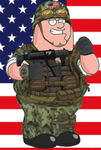 Family guy army