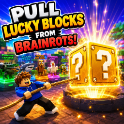 Pull Lucky Blocks From Brainrots!