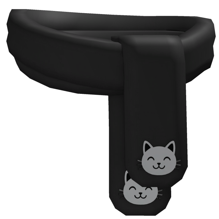 Black Cat Scarf