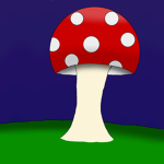 The Field Of Mushrooms