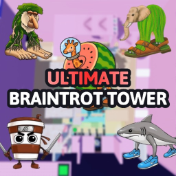 [🔥NEW!🦈] Ultimate Brainrot Tower!