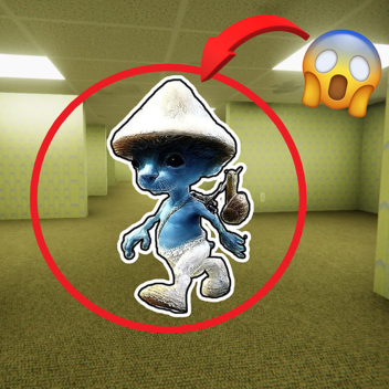Smurf Cat in the Backrooms
