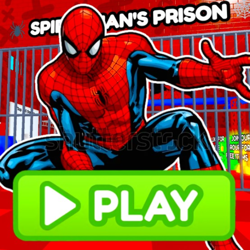 🕷 SPIDERMAN'S PRISON RUN OBBY 🕸 official Roblox game thumbnail