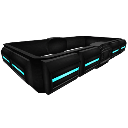 Cyan Secret Weapon Plasma Energy Belt v2 [Glow]