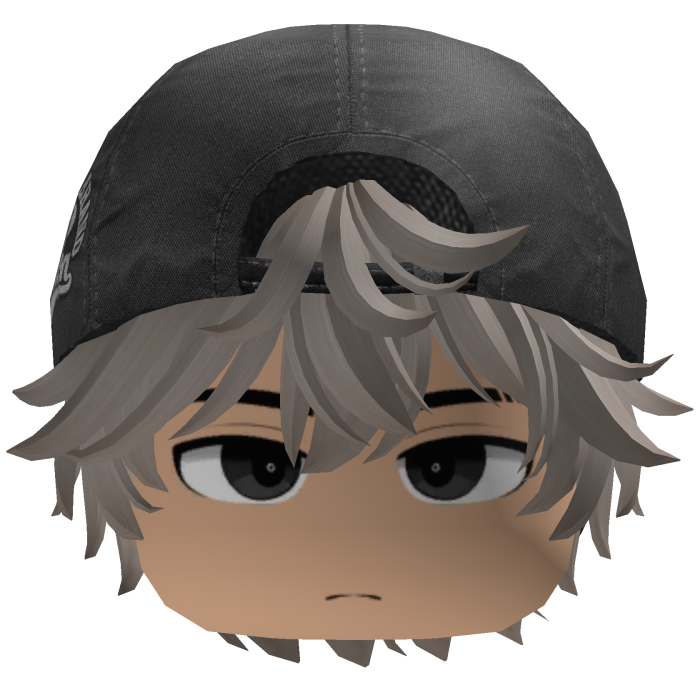 Cute Y2K Emo Cap - Ash Blonde