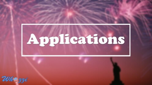 [USA] Whazzi for America | Applications