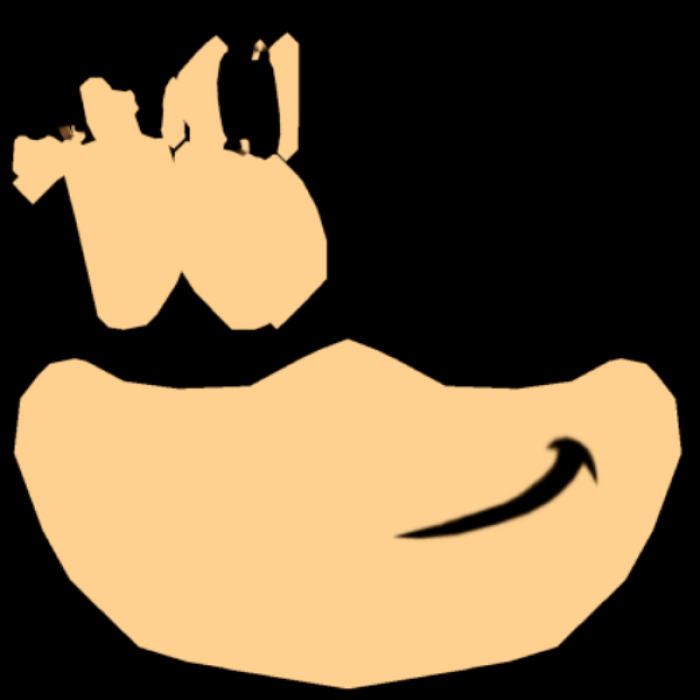 Classic sonic mouth Roblox decal