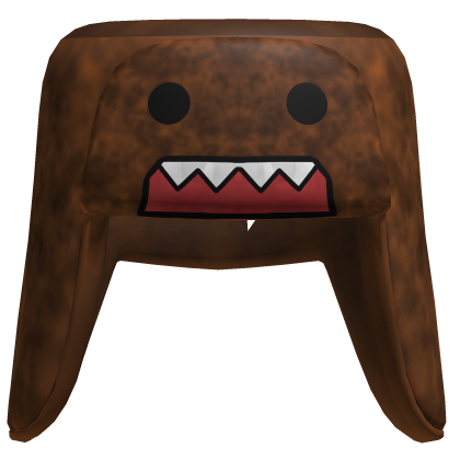 Cutesy Brown Domo Ushanka Roblox item