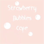 Blush Strawberry Bubble Cafe'!