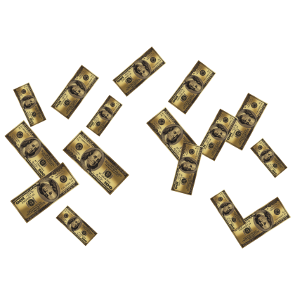 Raining Gold Cash Aura