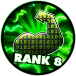 Rank 8 Roblox badge thumbnail