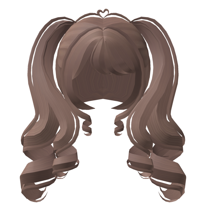 ♡ double curl big tweencore pigtails hazel