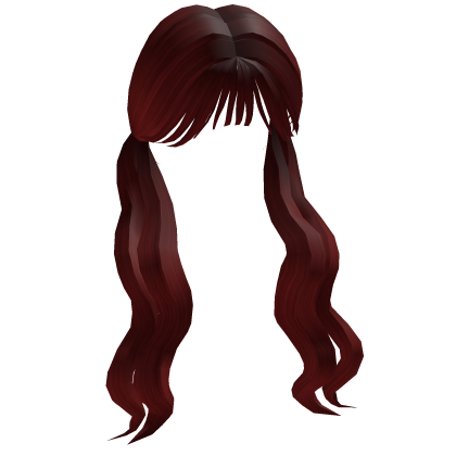 Red Cute Twintails Roblox item