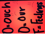 ouch our feelings= oof