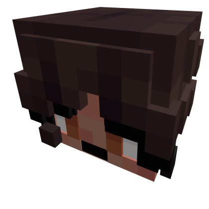 Pixel boy w/curly black hair & vitiligo [ Felps ] Roblox item