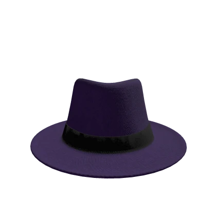 Purple Fedora Roblox item render