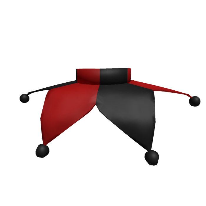 black red harley clown jester neck collar 3.0