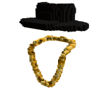 8-Bit Al Capwn Stetson w Chain