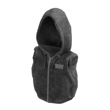 MJ - Hoodie Sleeveless Grey thumbnail