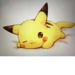 Cute Happy Pikachu Hug Group