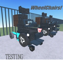 Wheel chair testing icon