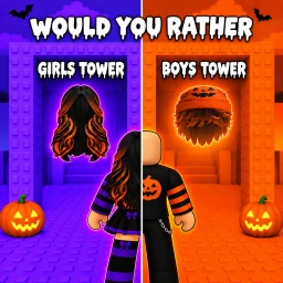 Halloween Outfit Tower (Would You Rather)👻 icon