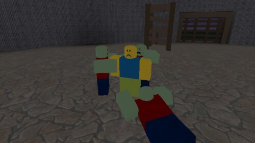 an average roblox zombie game