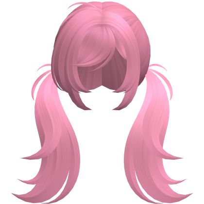 pink alt spiky moe overgrown pigtails