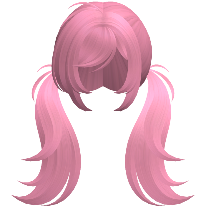 pink alt spiky moe overgrown pigtails