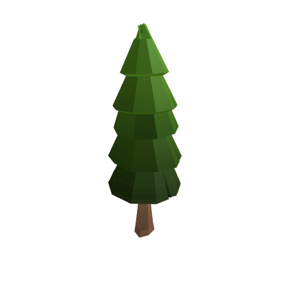 Low Poly Pine Tree