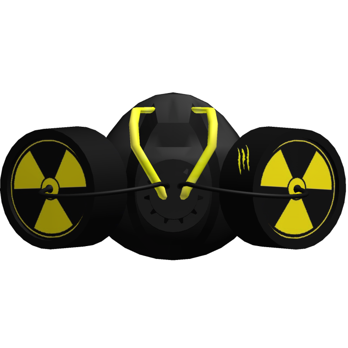 ☢︎ Yellow Toxic Niche Respirator Breather 14.