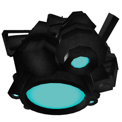 Cyan Right R6 Holdable Hand Laser Cannon [Glow]