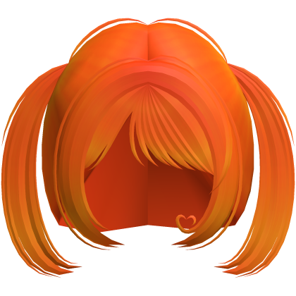 Cute Dolly Soft Pigtails (Orange)