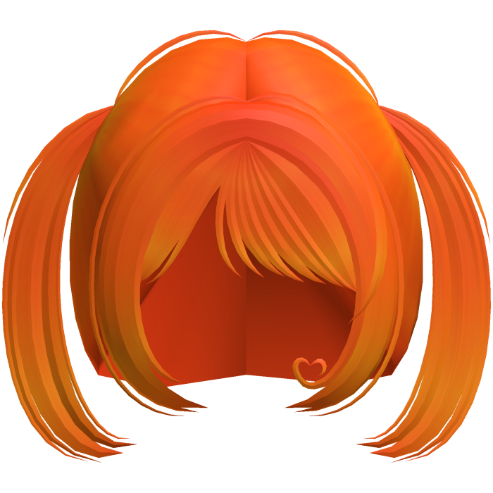 Cute Dolly Soft Pigtails (Orange)