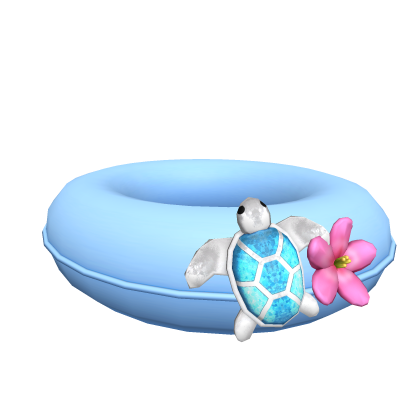 ♡ tropical turtle beach floaty