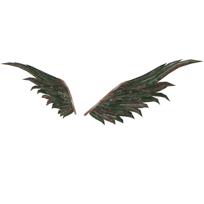 Jade Rose Gold Craneheart Crow Wings