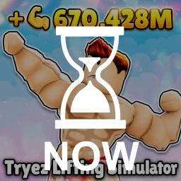 [✨ADMIN ABUSE+ X350🎉] Tryez Lifting Simulator 💪 Roblox game icon