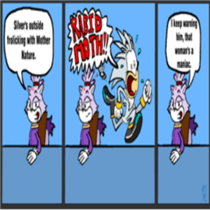 Funny Sonic Comic #6 Roblox decal