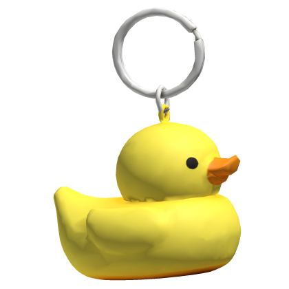 Yellow Duck Keychain
